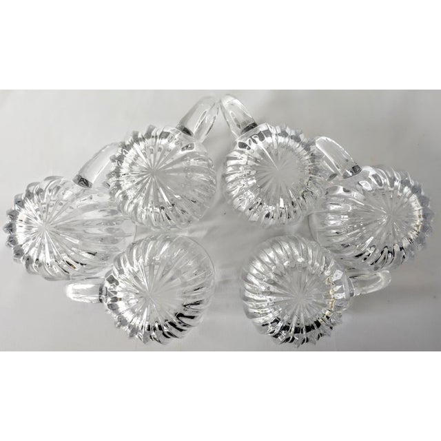 Modern Mikasa "Park Lane" Crystal Glass Mugs Set of 6 Chairish