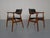 Mid-Century Modern Danish GM 11 Teak Armchairs by Svend Aage Eriksen of Glostrup, 1960s, Set of 2 For Sale - Image 3 of 10