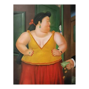 Fernando Botero 5 Amanda 1983