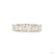 5.28 Carat Princess Cut Diamond Gold Ring, Size 6.5 For Sale In New York - Image 6 of 9