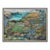 Looking Down at the Ranch, Abstract Expressionist Landscape by Alma B. Leamey For Sale