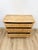 Primitive Scrubbed Pine Three Drawer Dresser Dovetail Porcelain Knobs Vintage For Sale - Image 9 of 14