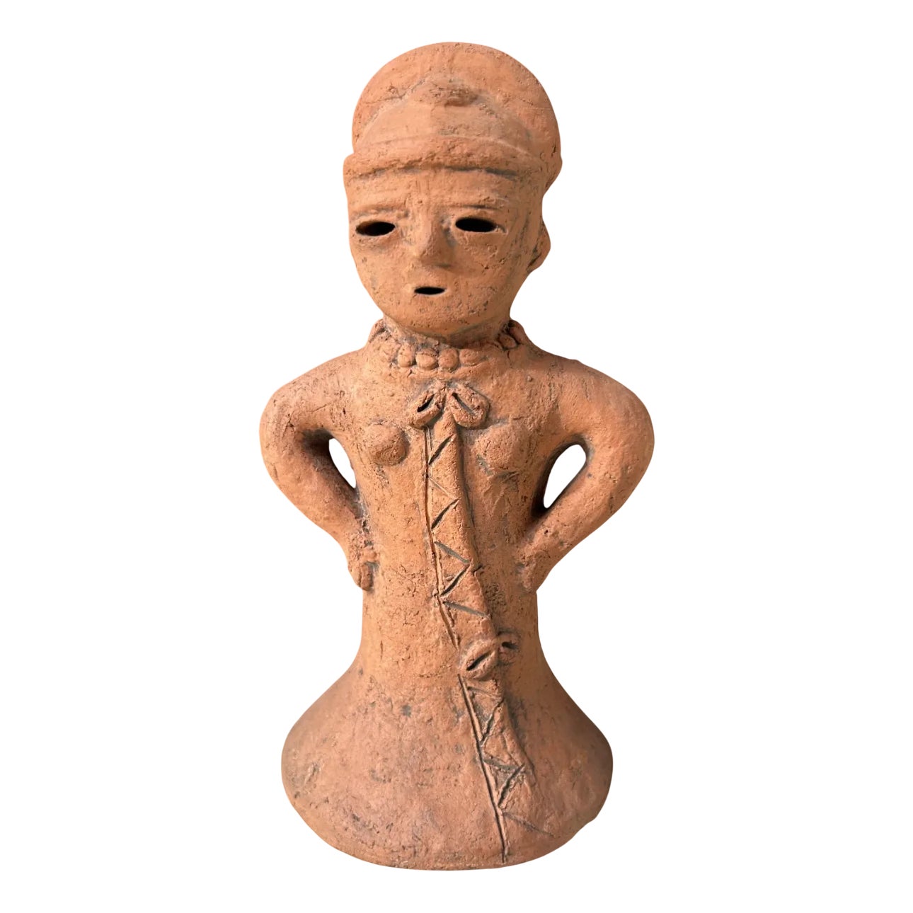 Terracotta Haniwa Figure, Japan, 1940s-1950s | Chairish