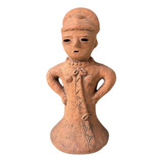Terracotta Haniwa Figure, Japan, 1940s-1950s For Sale