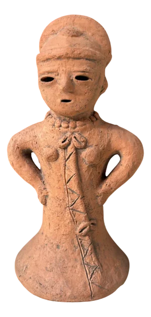 Terracotta Haniwa Figure, Japan, 1940s-1950s