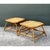 Late 20th Century Vintage Rattan Low Stools - Pair For Sale - Image 5 of 12