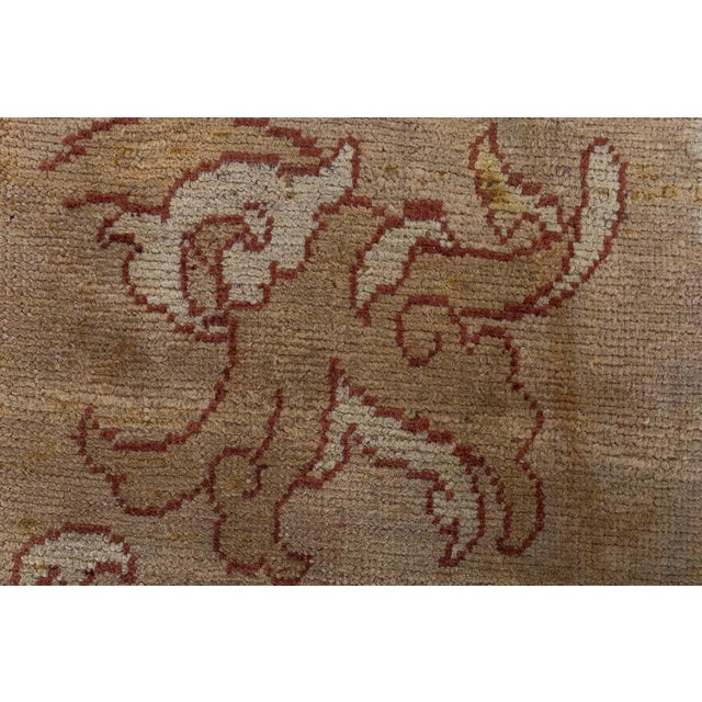 Early 20th Century Doris Leslie Blau Antique Turkish Oushak Rug For Sale - Image 5 of 11