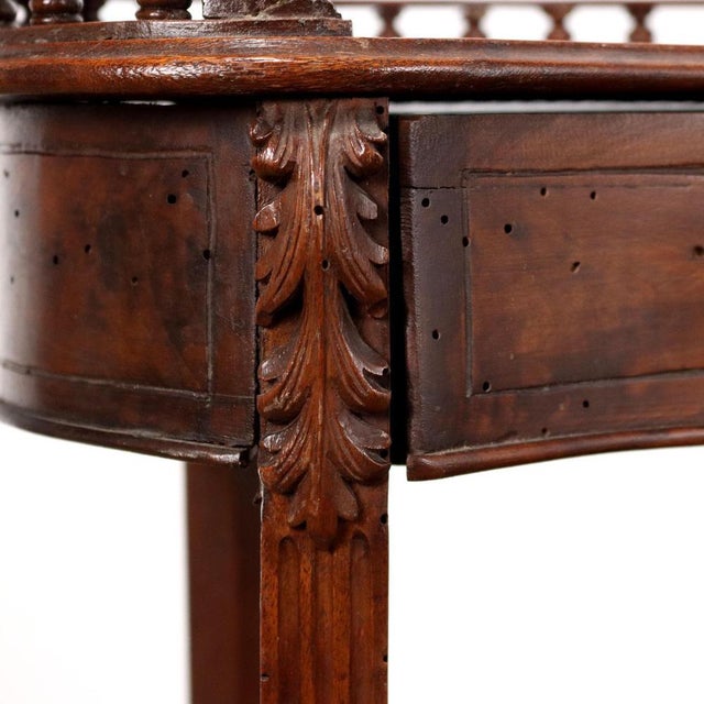 Wood Coffee Table in Italian Walnut For Sale - Image 7 of 10