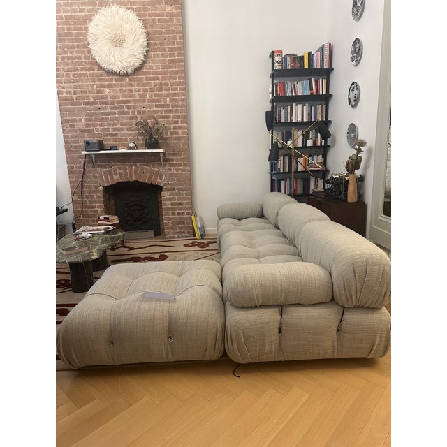 Mario Bellini Brand New - Authentic B&b Italia Camaleonda Sofa by Mario Bellini in Astro 207 Fabric For Sale - Image 4 of 11