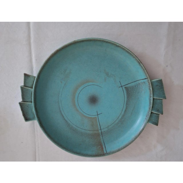 Ceramic Vintage German Art Deco Fruit Bowl, 1930s For Sale - Image 7 of 7