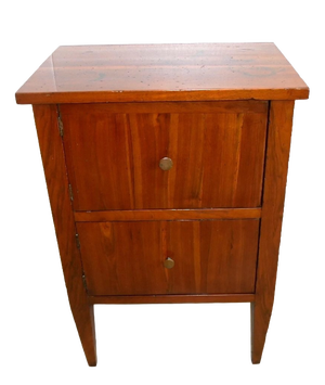 Antique Bedside Table in Walnut, 1500s