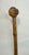 Folk Art Antique 19th Century Hand Carved Folk Art Bull Dog Walking Stick Cane Sculpture For Sale - Image 3 of 10