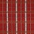 Morris & Co. Hanover Check Fabric in Madder For Sale