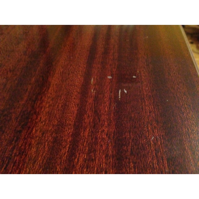 1950s Mahogany Dresser With Mirror For Sale - Image 11 of 12