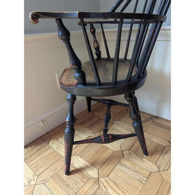 1990s 1990s Jeff Koopus Windsor Armchair For Sale - Image 5 of 12