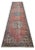 Traditional Design Distressed Oushak Runner Rug Faded Colors Low Pile - 3'2″ X 12'8″ For Sale - Image 6 of 12