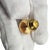Round 14-Karat Gold & Pearl Bullet Back Clasp Cufflinks With Lapel Pin For Sale - Image 9 of 9