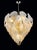 Vintage Opal Leaf Chandelier in Murano Glass, 1980 For Sale - Image 11 of 16