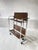 Mid-Century Chrome Folding Serving Trolley, Germany, 1950s For Sale - Image 6 of 10