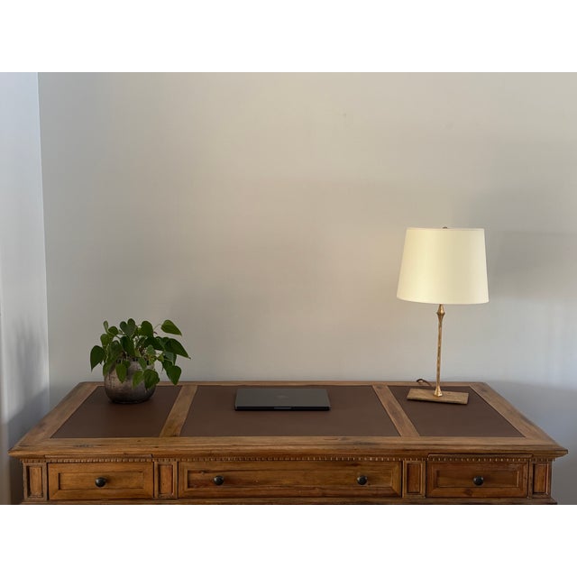 Hekman Furniture Hekman Office Express Brown Executive Desk For Sale - Image 4 of 9