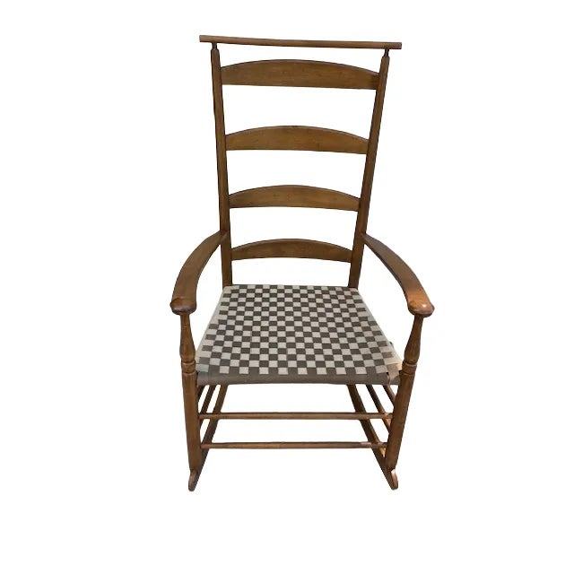 This beautiful Shaker style rocker is a wonderful example of timeless craftsmanship. Its graceful lines, sturdy frame, and...