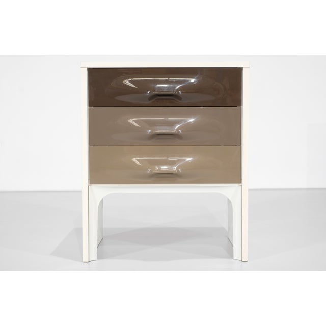 Metal DF2000 Bedside Table by Raymond Loewy for Doubinsky Frères, France, 1960s For Sale - Image 7 of 18