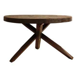 Vintage Wooden Table, Netherlands, 1950s For Sale