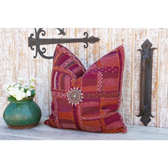 Early 21st Century Tanvi Sindh Sami Square Pillow For Sale - Image 5 of 8