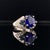 Natural Finely Faceted Quality Sapphire Diamond Ring 14k Gold 3.31 TCW Women Certified $2,800 912271 This is a Unique...