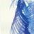 2020s Blue Swirl 1 - Original Blue and Purple Minimalist Ink Abstract on French Linen Paper by Bettina Mauel For Sale - Image 5 of 6