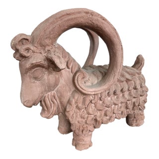 Original Austin Productions Ram Sculpture, Signed, Dated 1961 For Sale