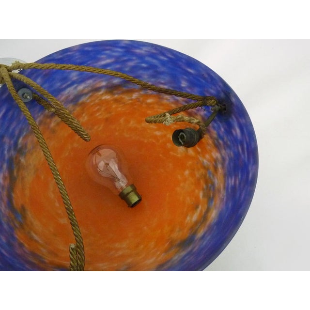 Art Deco Pendant Light by Frères Muller Lunéville, 1890s For Sale - Image 9 of 11