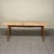 Console Table in Cherry Wood with Pink Marble Top, 1950s For Sale - Image 4 of 18