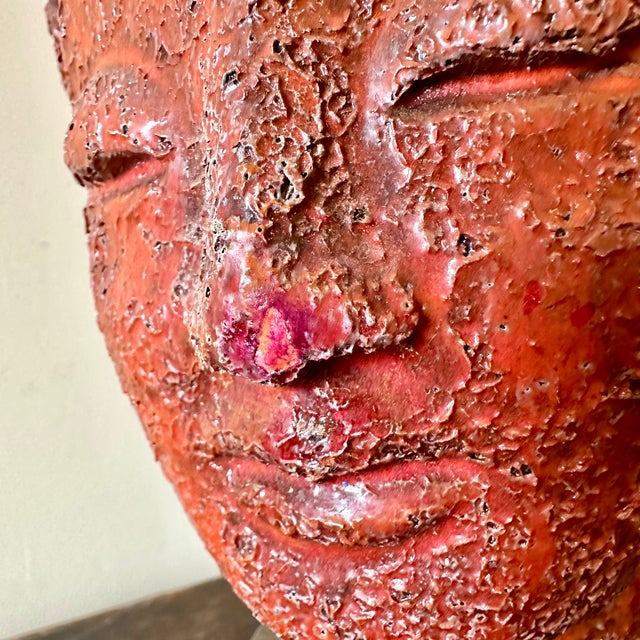 Aldo Londi for Bitossi Buddha Head For Sale - Image 9 of 9