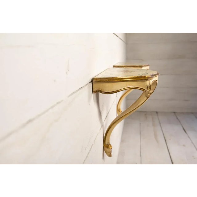 Consoles in Venetian Baroque Style, 1960s, Set of 2 For Sale - Image 6 of 12