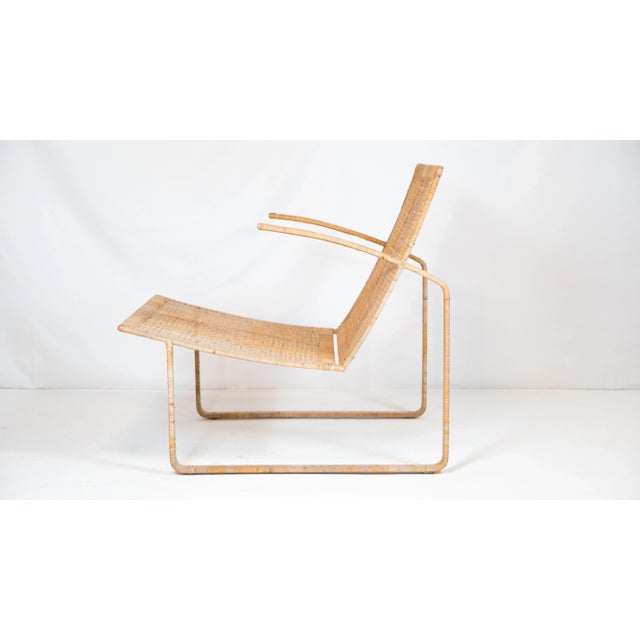 Tan 1970s Fabricius & Kastholm for Harvey Probber Lounge Chair & Ottoman For Sale - Image 8 of 12