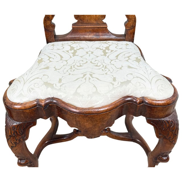 Dutch Walnut Side Chairs, 1750s, Set of 2 For Sale - Image 17 of 18