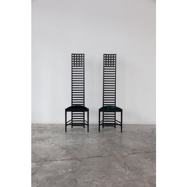 Hill House Chair attributed to Charles Rennie Mackintosh For Sale - Image 10 of 13