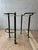Black Modern Black and Brass Tea or Bar Cart, Vintage Design, Elegant Style For Sale - Image 8 of 11