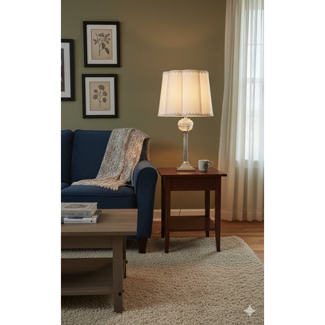 Sterling Silver Table Lamp from Hamilton & Inches Ltd., Early 1900s For Sale - Image 3 of 17