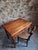 Wood Antique French Oak Writing Table with Drawer, 1930 For Sale - Image 7 of 18