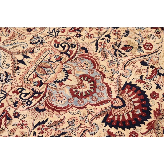 Art Nouveau Aness Pak-Persian Beige/Rust Wool Rug - 9'11'' X 13'5'' For Sale In New York - Image 6 of 8