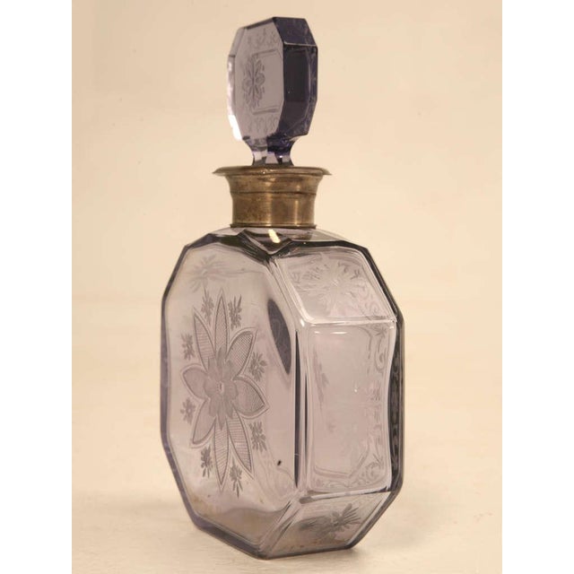 Antique French Engraved Perfume Decanter Chairish