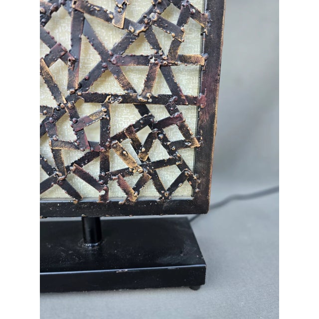 Metal 1960s Mid Century Modern Lamp For Sale - Image 7 of 13