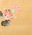 Japanese Meiji Two-Panel Screen With Hibiscus Flowers on Gold Silk, Signed Toshiko, C. 1900 For Sale - Image 4 of 5