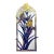 Blooming Iris - 1990's 3-Dimensional Steel Wall Sculpture by Sam Briseno For Sale