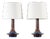 Danish Modern Sculptural UFO Shaped Table Lamps from Søholm, 1960s, Set of 2 For Sale