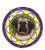 Art Deco Stained Glass Roundel Depicting with English Mastiff Dog, 1890s For Sale