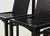 Black Vintage Latjes Dining Chairs by Ruud Jan Kokke for Metaform, 1980s, Set of 3 For Sale - Image 8 of 9
