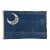 Distressed Cotton Fort Moultrie Liberty Flag Made From Vintage Indigo For Sale